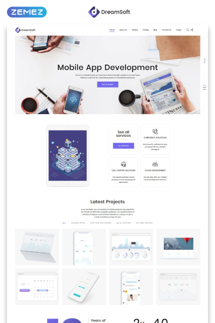 Kit Graphique #71028 Developer Mobile Divers Modles Web - Logo template Preview