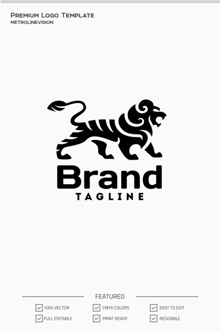 Kit Graphique #71051 Tigre Animal Divers Modles Web - Logo template Preview