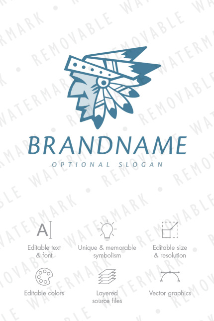 Kit Graphique #71109 American Tribe Divers Modles Web - Logo template Preview