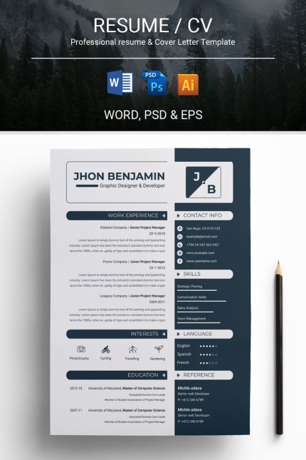 Kit Graphique #71204 A4 Propre Divers Modles Web - Logo template Preview