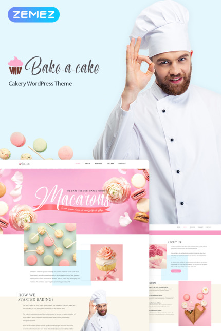Kit Graphique #71241 Bakery Cakery Divers Modles Web - Logo template Preview