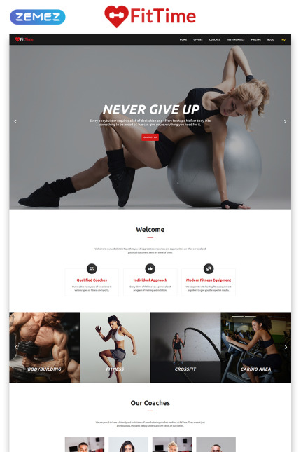 Kit Graphique #71255 Gym Fitness Divers Modles Web - Logo template Preview