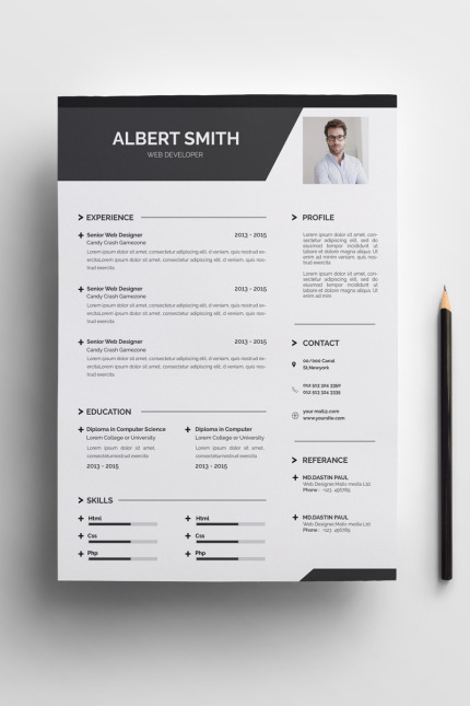 Kit Graphique #71270 Resume Professionel Divers Modles Web - Logo template Preview