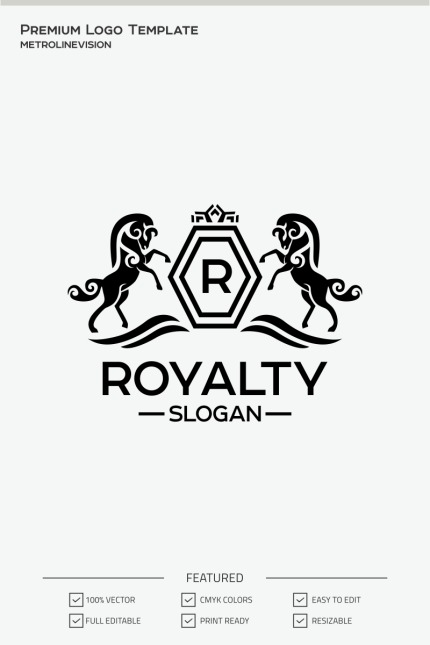 Kit Graphique #71299 Royal Real-estate Divers Modles Web - Logo template Preview