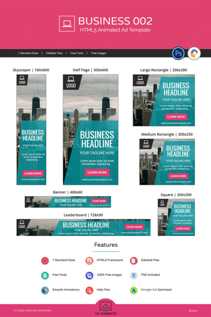 Kit Graphique #71312 Business Entreprise Divers Modles Web - Logo template Preview