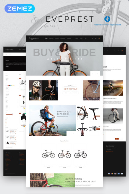 Kit Graphique #71568 Bicycle Bike Divers Modles Web - Logo template Preview