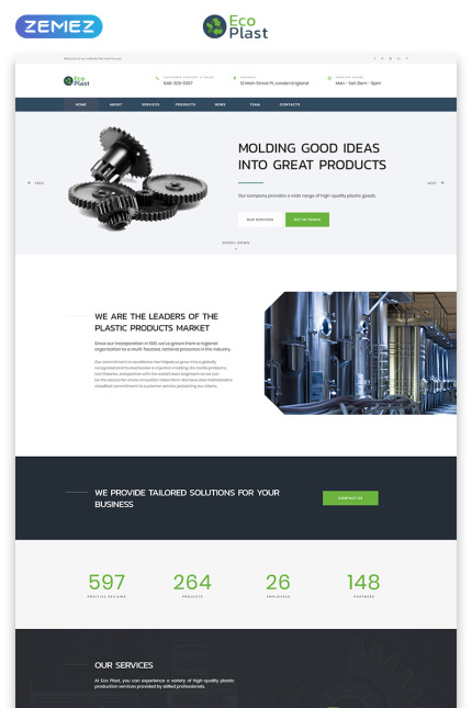Kit Graphique #71569 Industry Service Divers Modles Web - Logo template Preview