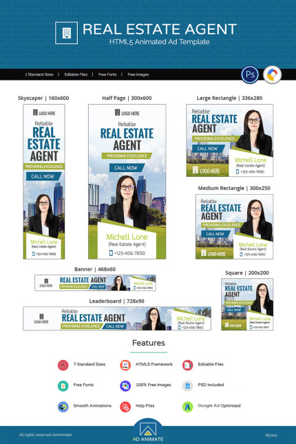 Kit Graphique #71685 Real-estate Property Divers Modles Web - Logo template Preview