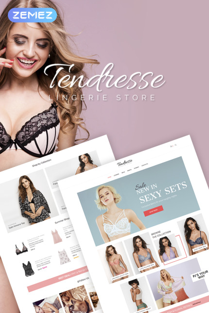 Kit Graphique #71720 Lingerie Sous-vtement Divers Modles Web - Logo template Preview