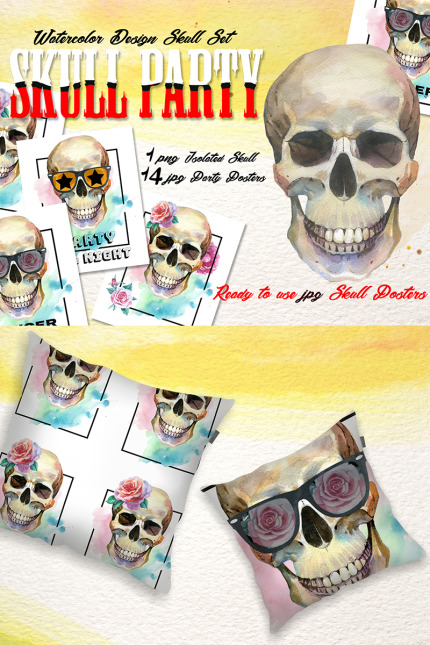 Kit Graphique #71750 Watercolor Drawing Divers Modles Web - Logo template Preview