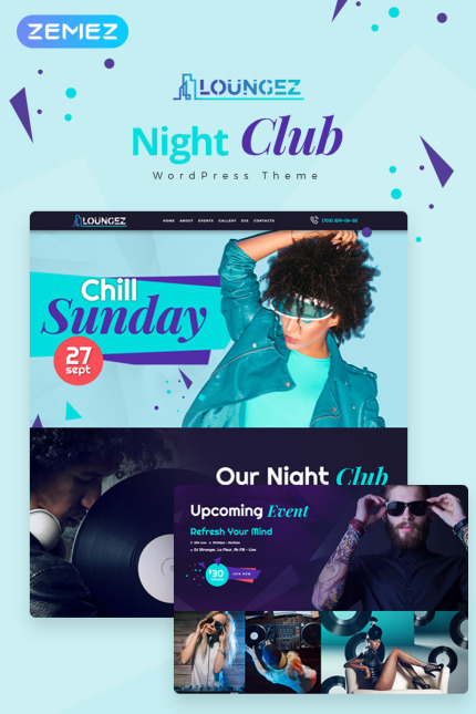 Kit Graphique #71845 Night Club Divers Modles Web - Logo template Preview