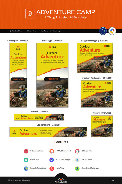 Kit Graphique #71874 Voyage Tourne Divers Modles Web - Logo template Preview