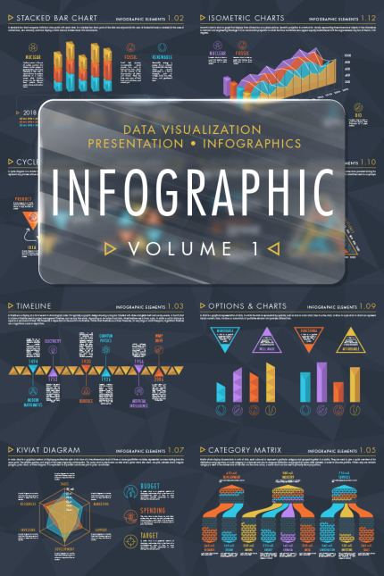 Kit Graphique #71916 Infographic Element Divers Modles Web - Logo template Preview