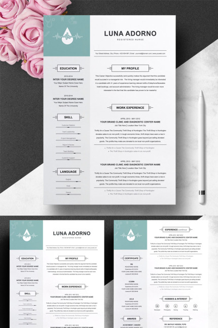 Kit Graphique #71944 Creative Rsum Divers Modles Web - Logo template Preview