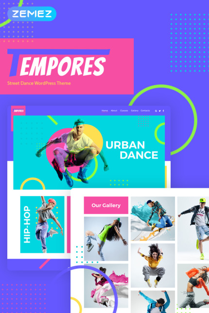 Kit Graphique #71956 Dance School Divers Modles Web - Logo template Preview