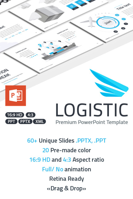 Kit Graphique #71990 Logistic Logistiques Divers Modles Web - Logo template Preview