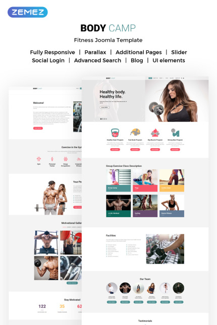 Kit Graphique #72091 Blog Fitness Divers Modles Web - Logo template Preview