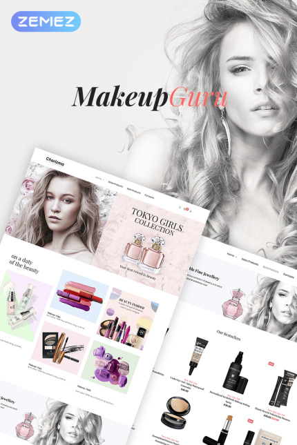 Kit Graphique #73212 Cosmetiques Collection Divers Modles Web - Logo template Preview