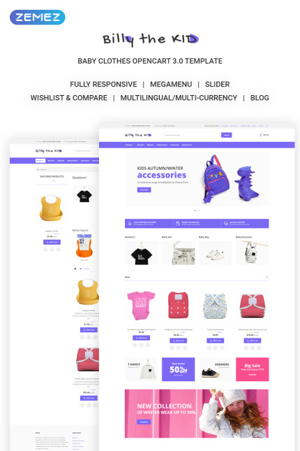 Kit Graphique #73215 Baby Habillement Divers Modles Web - Logo template Preview