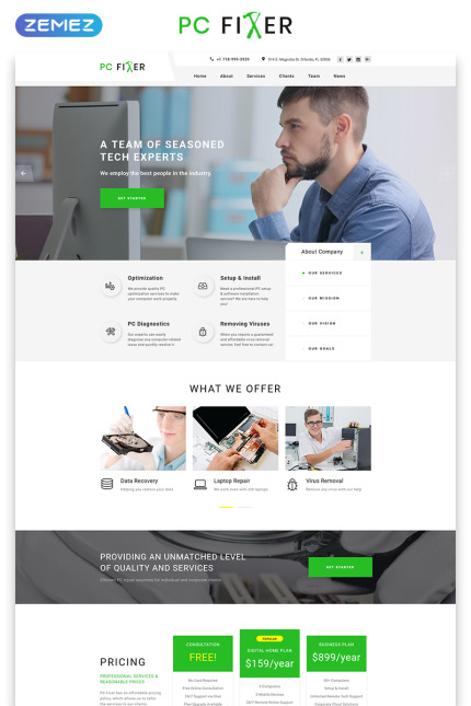 Kit Graphique #73434 Service Center Divers Modles Web - Logo template Preview