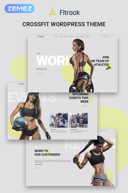 Kit Graphique #73455 Fitness Studio Divers Modles Web - Logo template Preview