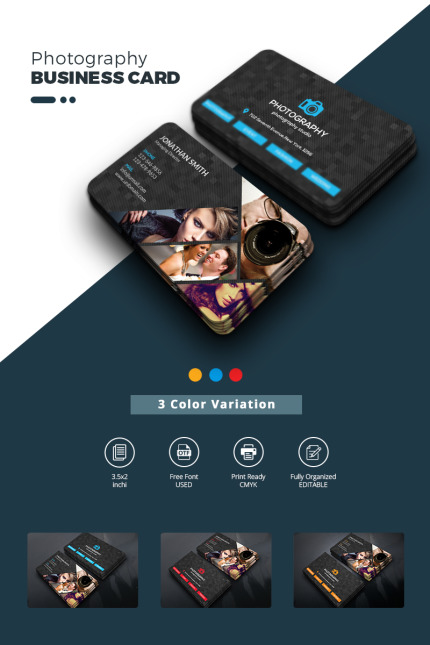 Kit Graphique #73505 Photography Business Divers Modles Web - Logo template Preview