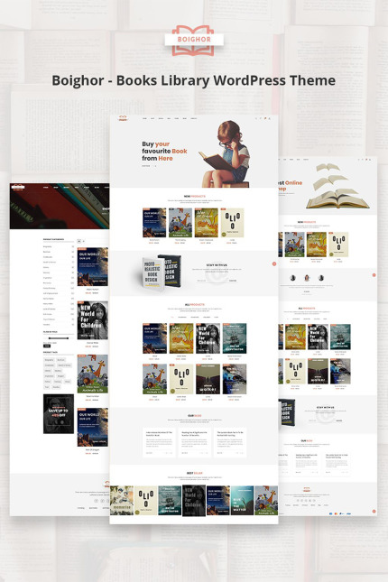 Kit Graphique #73590 Book Author Divers Modles Web - Logo template Preview