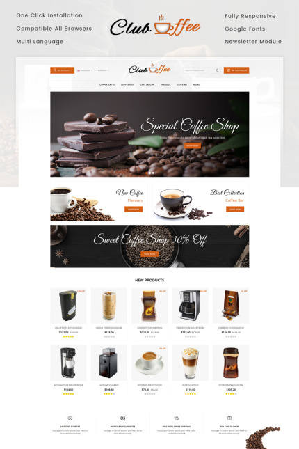 Kit Graphique #73638 Coffee Bakery Divers Modles Web - Logo template Preview