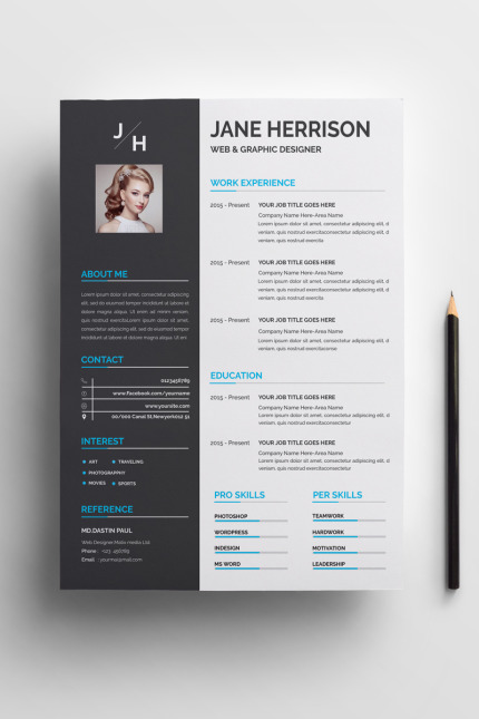 Kit Graphique #73659 A4 Propre Divers Modles Web - Logo template Preview