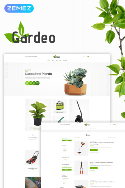 Kit Graphique #73727 Garden quipement Divers Modles Web - Logo template Preview