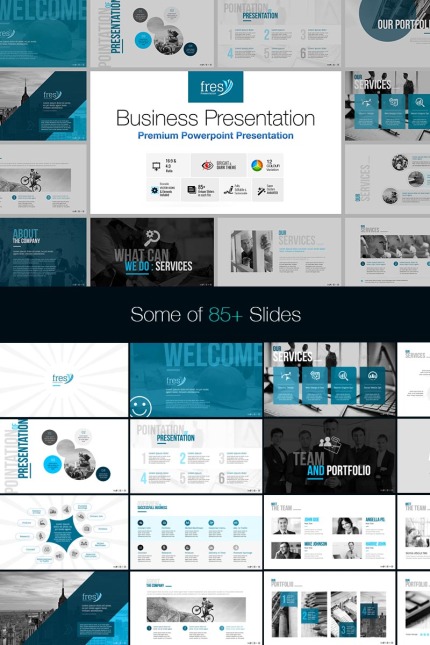 Kit Graphique #73787 Business Plan Divers Modles Web - Logo template Preview