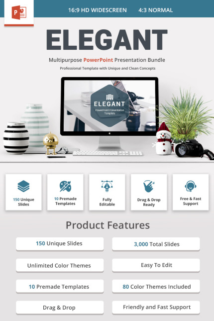 Kit Graphique #73840 Best Powerpoint Divers Modles Web - Logo template Preview