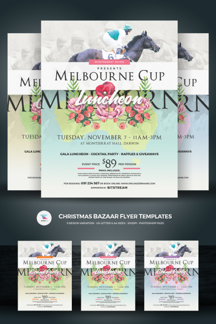 Kit Graphique #73868 Melbourne Cup Divers Modles Web - Logo template Preview