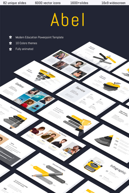 Kit Graphique #73897 Education Presentation Divers Modles Web - Logo template Preview