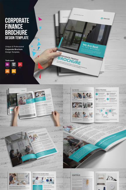 Kit Graphique #73903 Corporate Brochure Divers Modles Web - Logo template Preview
