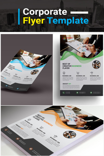 Kit Graphique #73908 Business Prospectus Divers Modles Web - Logo template Preview