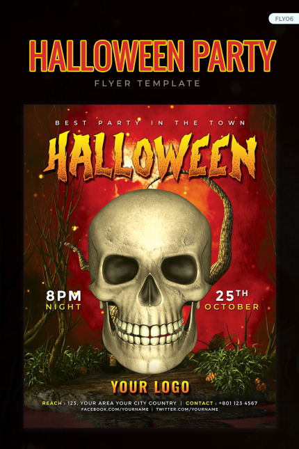 Kit Graphique #73910 Halloween Bote-de-nuit Divers Modles Web - Logo template Preview