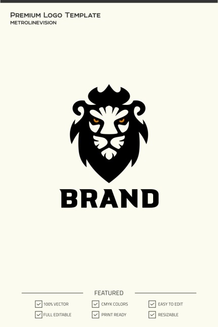 Kit Graphique #73951 Lion Tte Divers Modles Web - Logo template Preview