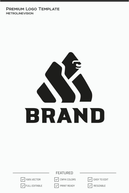 Kit Graphique #74046 Animals Gorille Divers Modles Web - Logo template Preview
