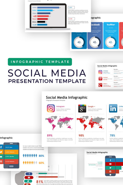 Kit Graphique #74144 Social Mdia Divers Modles Web - Logo template Preview