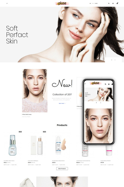 Kit Graphique #74158 Cosmetics Beauty Divers Modles Web - Logo template Preview