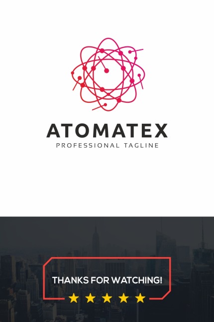 Kit Graphique #74221 Atom Atomic Divers Modles Web - Logo template Preview