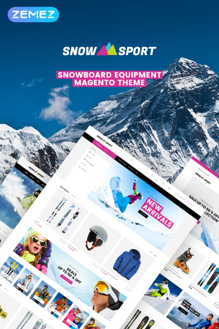 Kit Graphique #74256 Sport Snowsports Divers Modles Web - Logo template Preview