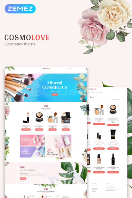 Kit Graphique #74328 Cosmetiques Beaut Divers Modles Web - Logo template Preview