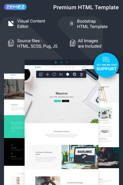 Kit Graphique #74362 Blog Portfolio Divers Modles Web - Logo template Preview