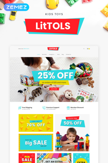 Kit Graphique #74488 Jouets Affaires Divers Modèles Web - Logo template Preview