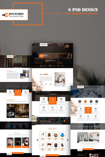 Kit Graphique #74532 Interior Decor Divers Modles Web - Logo template Preview