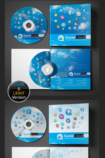 Kit Graphique #74550 Social Mdia Divers Modles Web - Logo template Preview