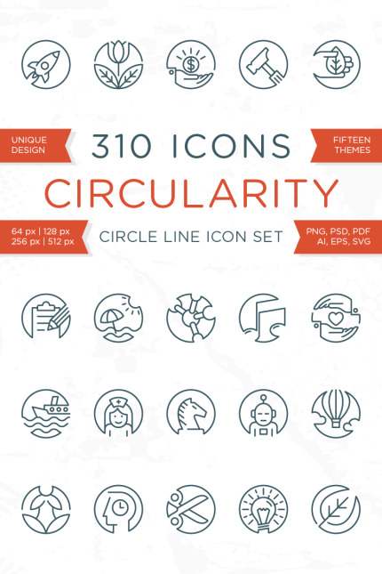 Kit Graphique #74614 Icons Ensemble Divers Modles Web - Logo template Preview