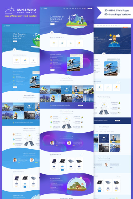Kit Graphique #74625 Alternative Energy Divers Modles Web - Logo template Preview